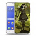 Дизайнерский силиконовый чехол для Samsung Galaxy J7 Alice Madness Returns