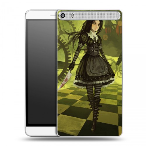 Дизайнерский пластиковый чехол для Lenovo Phab Plus Alice Madness Returns