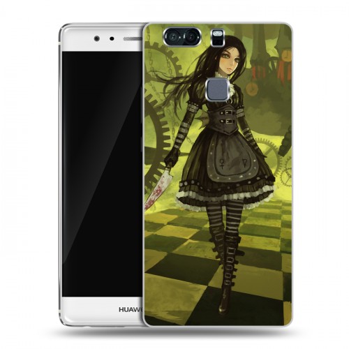 Дизайнерский пластиковый чехол для Huawei P9 Plus Alice Madness Returns