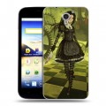 Дизайнерский пластиковый чехол для ZTE Blade A510 Alice Madness Returns