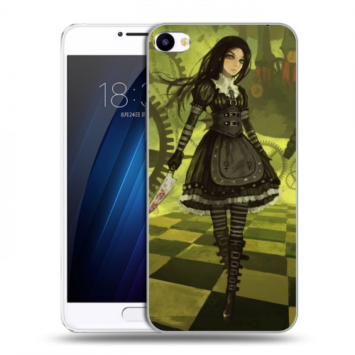 Дизайнерский пластиковый чехол для Meizu U20 Alice Madness Returns