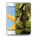 Дизайнерский силиконовый чехол для HTC One A9S Alice Madness Returns