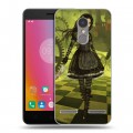 Дизайнерский силиконовый чехол для Lenovo K6 Alice Madness Returns