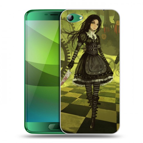 Дизайнерский силиконовый чехол для Elephone S7 Alice Madness Returns