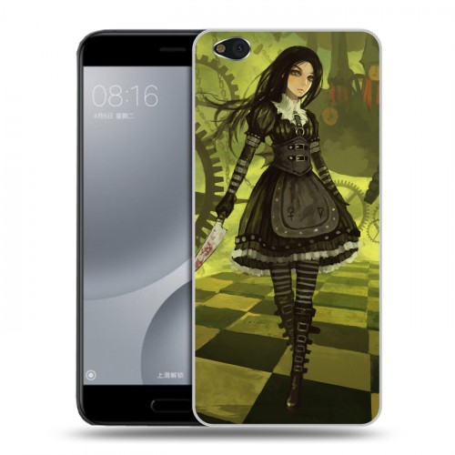 Дизайнерский пластиковый чехол для Xiaomi Mi5C Alice Madness Returns