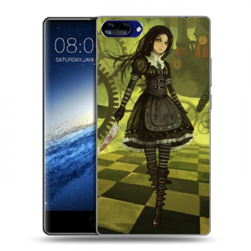 Дизайнерский силиконовый чехол для Doogee Mix Alice Madness Returns