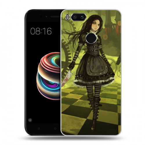 Дизайнерский силиконовый чехол для Xiaomi Mi5X Alice Madness Returns