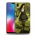 Дизайнерский пластиковый чехол для Vivo V9 Alice Madness Returns