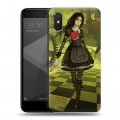 Дизайнерский пластиковый чехол для Xiaomi Mi8 SE Alice Madness Returns