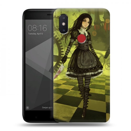 Дизайнерский пластиковый чехол для Xiaomi Mi8 SE Alice Madness Returns