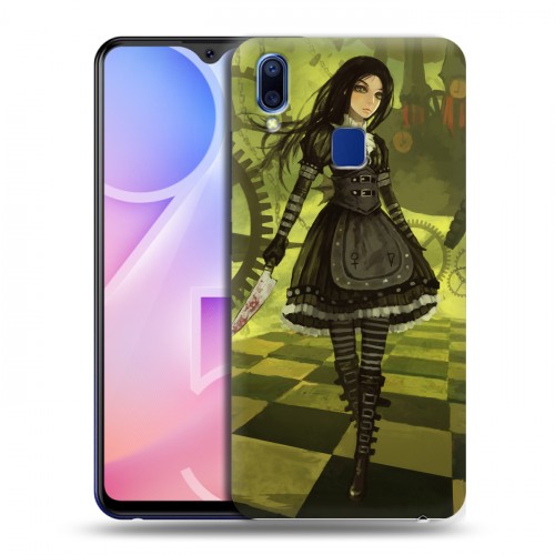 Дизайнерский пластиковый чехол для Vivo Y95 Alice Madness Returns