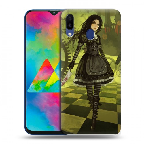 Дизайнерский пластиковый чехол для Samsung Galaxy M20 Alice Madness Returns