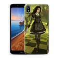 Дизайнерский силиконовый чехол для Xiaomi RedMi 7A Alice Madness Returns