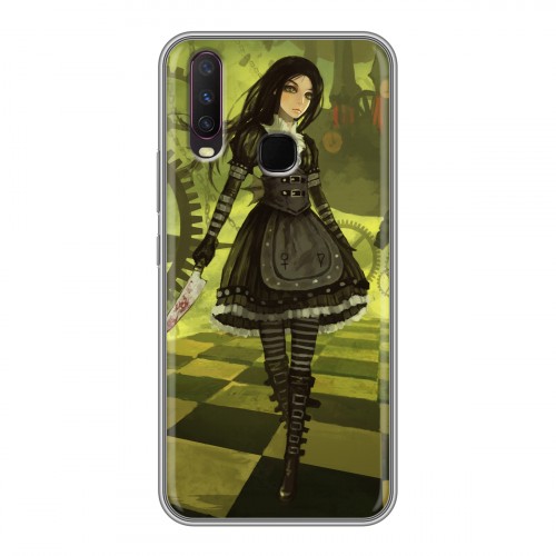 Дизайнерский силиконовый чехол для Vivo Y17 Alice Madness Returns