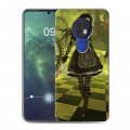 Дизайнерский силиконовый чехол для Nokia 6.2 Alice Madness Returns