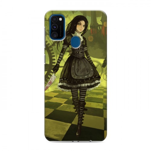 Дизайнерский силиконовый чехол для Samsung Galaxy M30s Alice Madness Returns