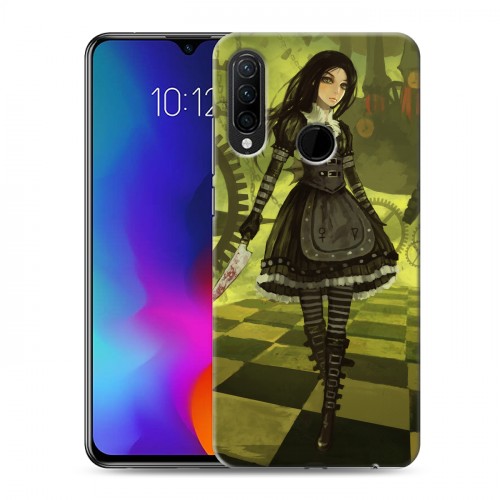 Дизайнерский силиконовый с усиленными углами чехол для Lenovo K10 Note Alice Madness Returns