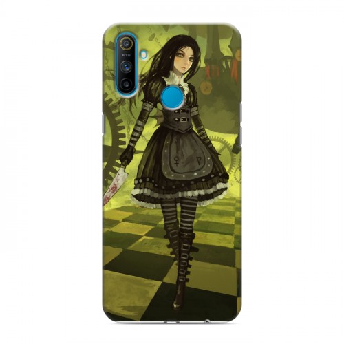 Дизайнерский силиконовый чехол для Realme C3 Alice Madness Returns