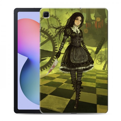 Дизайнерский силиконовый чехол для Samsung Galaxy Tab S6 Lite Alice Madness Returns