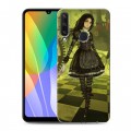 Дизайнерский пластиковый чехол для Huawei Y6p Alice Madness Returns