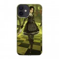 Дизайнерский силиконовый с усиленными углами чехол для Iphone 12 Mini Alice Madness Returns