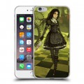 Дизайнерский силиконовый чехол для Iphone 6 Plus/6s Plus Alice Madness Returns