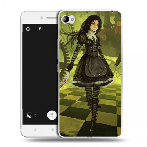 Дизайнерский пластиковый чехол для Lenovo S90 Alice Madness Returns