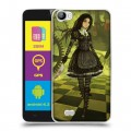 Дизайнерский пластиковый чехол для Explay Rio Alice Madness Returns