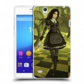 Дизайнерский пластиковый чехол для Sony Xperia C4 Alice Madness Returns