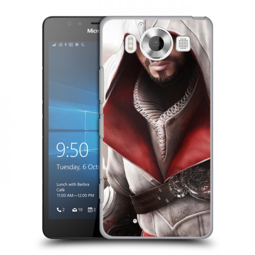 Дизайнерский пластиковый чехол для Microsoft Lumia 950 Assassins Creed