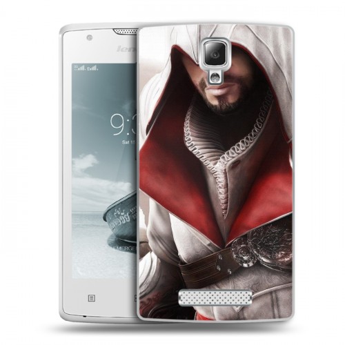 Дизайнерский пластиковый чехол для Lenovo A1000 Assassins Creed