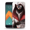 Дизайнерский пластиковый чехол для HTC 10 Assassins Creed