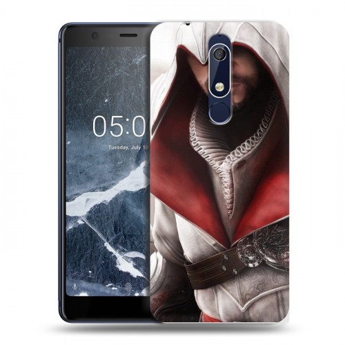 Дизайнерский пластиковый чехол для Nokia 5.1 Assassins Creed