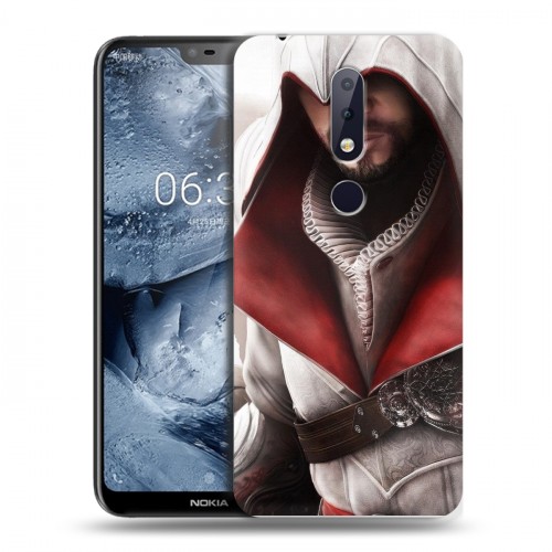 Дизайнерский пластиковый чехол для Nokia 6.1 Plus Assassins Creed