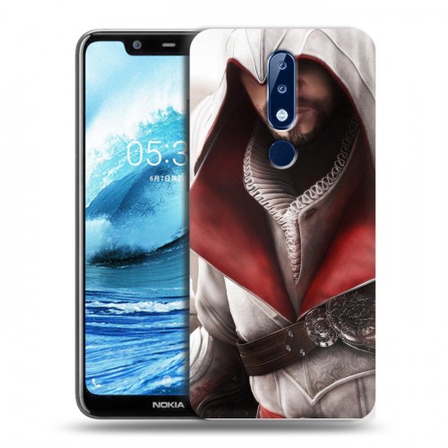 Дизайнерский пластиковый чехол для Nokia 5.1 Plus Assassins Creed