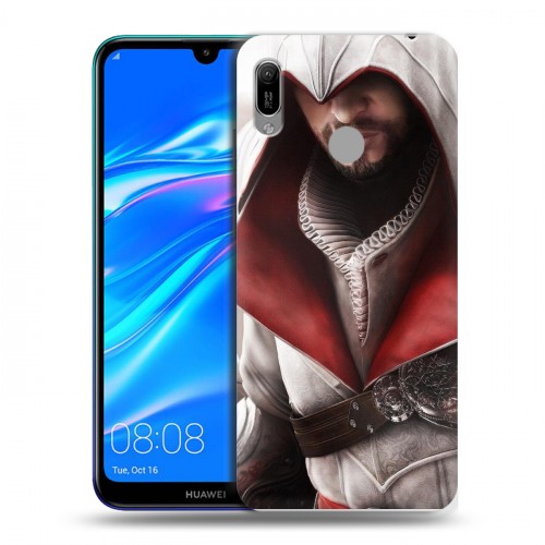 Дизайнерский пластиковый чехол для Huawei Y6 (2019) Assassins Creed