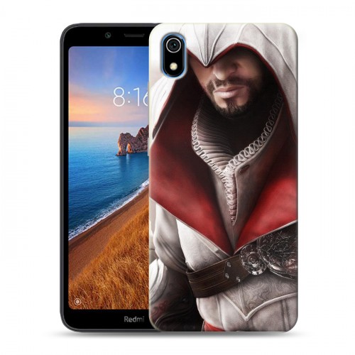 Дизайнерский силиконовый чехол для Xiaomi RedMi 7A Assassins Creed