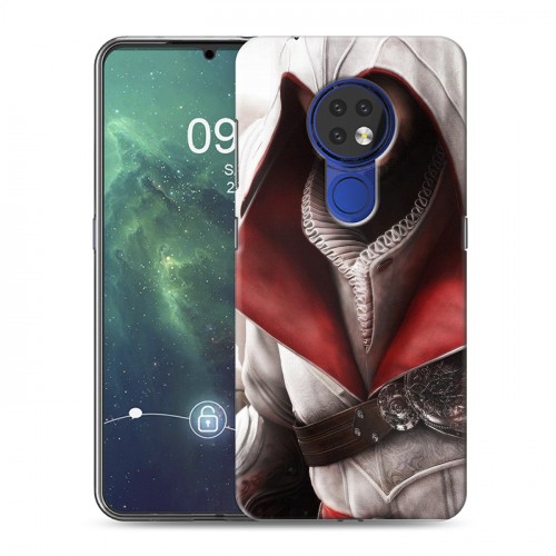 Дизайнерский силиконовый чехол для Nokia 6.2 Assassins Creed