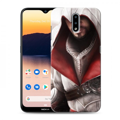 Дизайнерский силиконовый чехол для Nokia 2.3 Assassins Creed