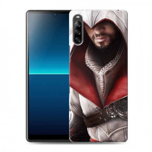 Дизайнерский силиконовый с усиленными углами чехол для Sony Xperia L4 Assassins Creed