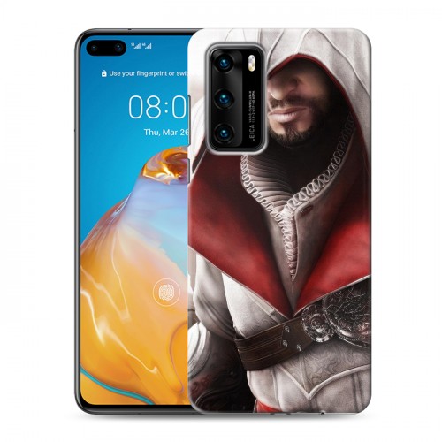 Дизайнерский пластиковый чехол для Huawei P40 Assassins Creed