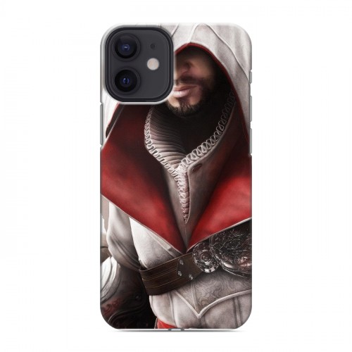 Дизайнерский силиконовый с усиленными углами чехол для Iphone 12 Mini Assassins Creed