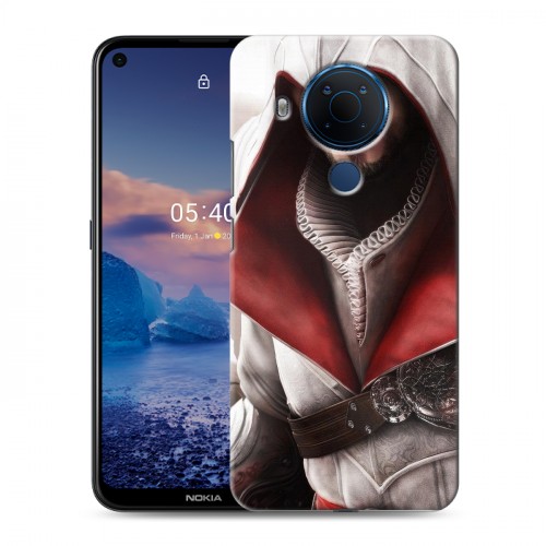 Дизайнерский силиконовый чехол для Nokia 5.4 Assassins Creed