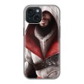 Дизайнерский силиконовый чехол для Iphone 15 Assassins Creed