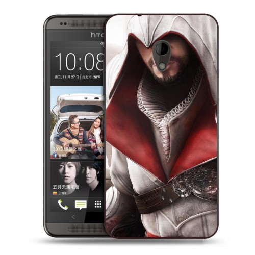 Дизайнерский пластиковый чехол для HTC Desire 700 Assassins Creed