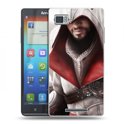 Дизайнерский пластиковый чехол для Lenovo Vibe Z Assassins Creed