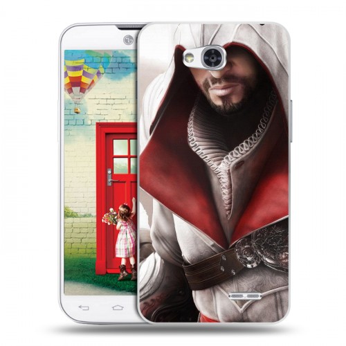 Дизайнерский пластиковый чехол для LG L80 Assassins Creed