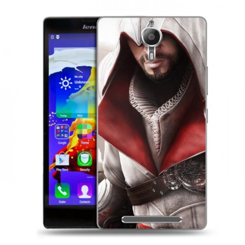 Дизайнерский пластиковый чехол для Lenovo P90 Assassins Creed