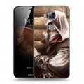 Дизайнерский пластиковый чехол для Huawei G8 Assassins Creed