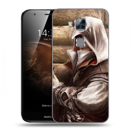 Дизайнерский пластиковый чехол для Huawei G8 Assassins Creed